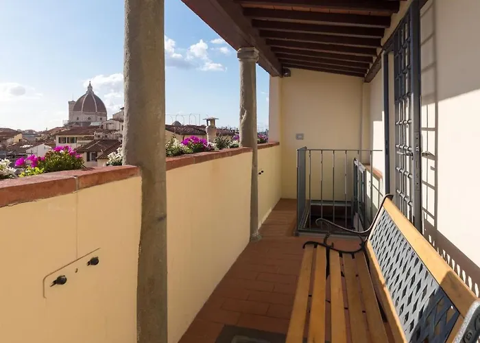 公寓 Via Dei Pilastri, 50 - Rooftop With 2 Terraces & Duomo View 佛罗伦萨